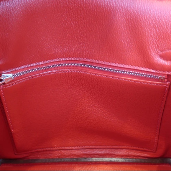 Sold HERMES BIRKIN 25 Epsom leather Rouge garance - Picture 13 of 15